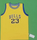 Kids Basketball Jersey   Shorts Set  23 Red yellow Youth Sizes 90-150