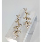 Disney Baublebar Mickey Mouse Rhinestone Drop Earrings Vine Subtle Disney
