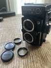 Meter Works  mint W filter  Yashica Mat 124g 6x6 Tlr Medium Format Camera Japan