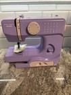 Janome New Home Lady Lilac Model 525b Sewing Machine Works Great W  Extras Euc