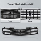 Ront Grille Fits Chevrolet 1988-1993 C Series Black