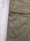Boy Scout Shorts Adult 32x9 5 Green America Bsa Outdoors Cargo Light Twill