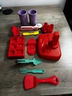 Vtg 1980s 1990s Play Kitchen Accessories Lot Play-doh Kenner Fisher-price Cups