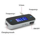 Wireless 3 5mm Fm Transmitter For Car Aux Mp3 Mp4 Ipod Iphone Hands Free