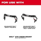 Milwaukee Gasketed Clear Eye Visor Replacement Lenses For Bolt Safety Helmet  