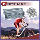 48set 10g Bicycle Spokes 135mm Bike Wheel Spokes Carbon Steel Galvanized