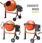 Electric Cement Mixer 5 0 Cu Ft Concrete Mixer mortar Mixing For Stucco seeds