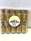 10 Glass Bottles Of Gold Flakes   1ml    Lowest Price Online   