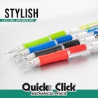 Pentel Quick Click Mechanical Pencil  0 5mm  Plus Lead And Eraser  8-pk