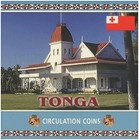 Tonga 1-50 Seniti 6 Pieces Set  2002  Extremely Fine  Commemorative  W  Album