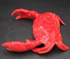 Bordallo Pinhero Palissy Style Majolica Pottery Portugal Crab Charcuterie Accent