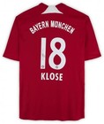 Miroslav Klose Bayern Munich Autographed 2008-09 Home Jersey Signed On Back