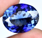 Natural Blue Ceylon Sapphire 17 65 Ct Oval Certified Flawless Loose Gemstone