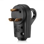 30 Amp Rv Plug Replacement Male Plug End Female Plug Camper Power Adapter 30a