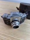 Exakta Jhagee Dresden Ii Camera W  Zeiss Lens   Case