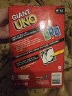 Mattel Games Giant Uno Card Game Oversized Cards Customizable Wild Gpj46