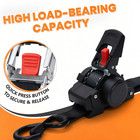 Niedeo Heavy Duty Auto Self Retracting Tie Down Straps - Cargo Straps For Truck