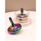 2 Loqatidis Precision Stainless Steel Spinning Tops High Performance Desktop Toy