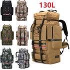 100l 130l Hiking Military Tactical Backpack Rucksack Camping Outdoor Travel Bag
