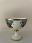 Rare Atq Hand Painted Artist A d balthasar 1917 Footed Dessert Bowl Art Nouveau