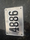 Vintage Port Neches Texaco Refinery Texas Bicycle License Plate 6  X 4 
