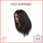 Mannequin Head 100  Real Hair 16 Inch Training Head Manikin For Hairdresser Trai