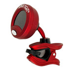 Snark Super Tight Clip-on Guitar Tuner Red Chromatic Bass Ukulele Violin