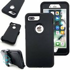 For Apple Iphone 7 7 Plus Shockproof Defender Case Cover With Screen   Belt Clip