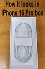 Oem Iphone 15   16 Pro Max Fast Charging Usb Type-c Cable Original Woven