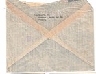 1941 Hong Kong Airmail Cover Not Opened By Censor To Ventura Ca