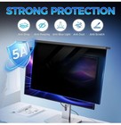 5a 24    Magnetic Privacy Screen Filter  Anti-blue Light  Anti-glare  Removable 16