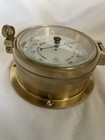 Old Pilot Marine Barometer Germany Antique Ship Rain Change Fair Compensated