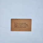 Vintage Ephemera Motto Card W  Grantland Rice Quote    how You Played The Game  