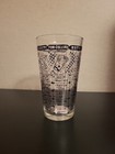 Vintage Federal Bartender Bar Cocktail Mixed Drink Recipe Shaker Glass 6    Tall
