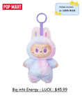 Pop Mart Labubu The Monsters Big Into Energy Plush Blind Box Figure Gift -   luck   