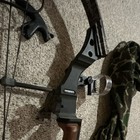 Camouflage black Aluminum Compound Bow Set Right Hand 60lb 29in Draw W  Arrows