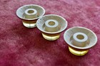 Vintage 1959 Gibson Cream   White Bonnet Knob Set - Ultratone Lapsteel Century 6