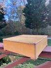 Antique Old Wooden Hand Crafted Money Collection Box Storage Box