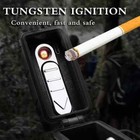 20pcs Large Waterproof  Cigarette Box  Cigarette Holder Case With Lighter
