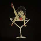 Betty Boop Betty Boop Black 100  Cotton T-shirt Xl Fleischer Studios 2024