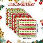 24 Sheets Christmas Pattern Paper 12      12   Double-sided Christmas Scrapbook C
