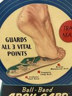 Vintage Ball-band Arch-gard Sport Shoes Advertising Display Sign 1940s   50s