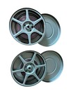 Vintage 16mm Film Reels   Metal Canisters Lot Goldberg Bros Movie Reels