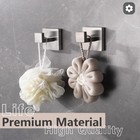 Brushed Nickel Stainless Steel Bathroom Towel Coat Robe Hook Wall Mounted