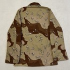 Us Military Jacket Mens Small Tan Desert Chocolate Chip Camo Dbdu Combat