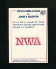1988 Wonderama Nwa  250 Jimmy Garvin Signed Auto Autograph Crisp Blue Sharpie