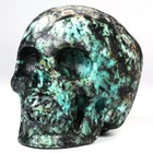 2 5  Turquoise Carved Crystal Skull  Realistic  Crystal Healing