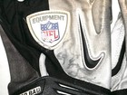 Aj Francis Washington Redskins Commanders Practice Worn Signed Nike Gloves Terps