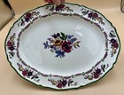 Vtg Wood And Sons Woodsware Flora 10 3 4    Oval Serving Platter Made In England
