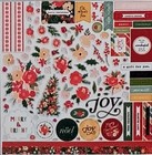 Carta Bella Christmas Flora Joyful 12x12 Scrapbook Paper Collection Kit New